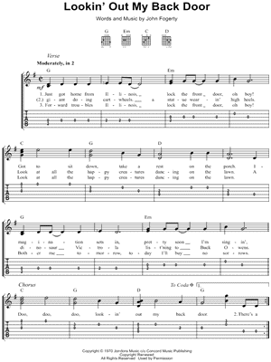 Lookin' Out My Back Door