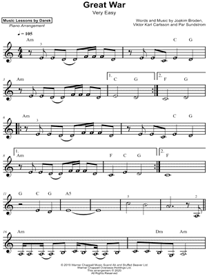 Great War [very easy]