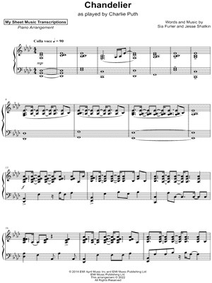 Chandelier (Charlie Puth)