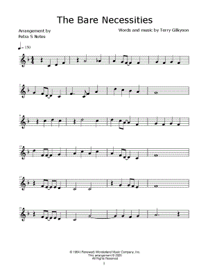 The Bare Necessities