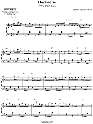 Orchestral Suite No 2 in B Minor, BWV 1067: Badinerie