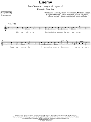 Enemy [excerpt - easy]