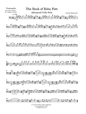 The Book of Boba Fett [advanced] by Pulse Music Media - Sheet Music