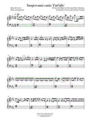 Farfalle (Sanremo 2022 Version)