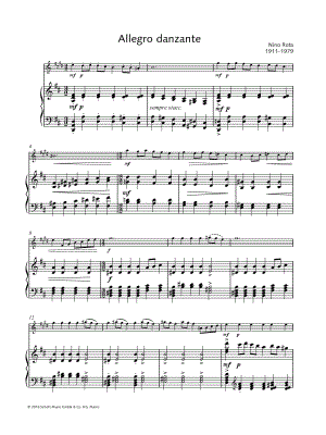 Allegro danzante - Clarinet & Piano