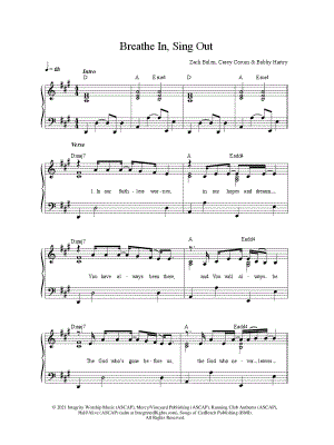 Breathe In, Sing Out