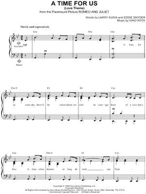 A Time for Us (Love Theme)