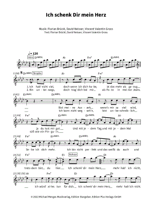 Ich schenk Dir mein Herz
