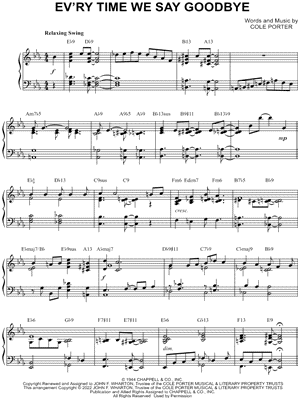 Ev'ry Time We Say Goodbye