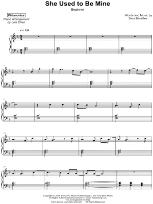 She Used to Be Mine [beginner]