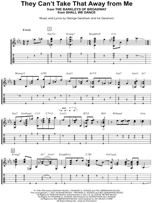 They Can't Take That Away From Me