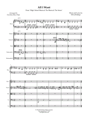 All I Want - String Quintet & Piano