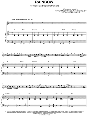 Rainbow - Piano Accompaniment