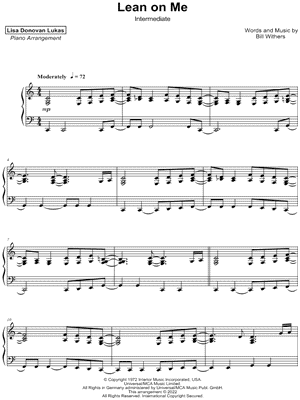 Lean on Me [intermediate]