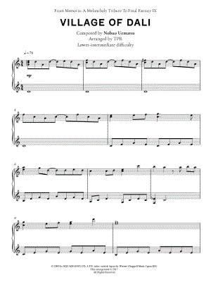 Village of Dali [lower intermediate] by TPR - Sheet Music