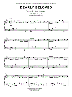 Dearly Beloved [intermediate]