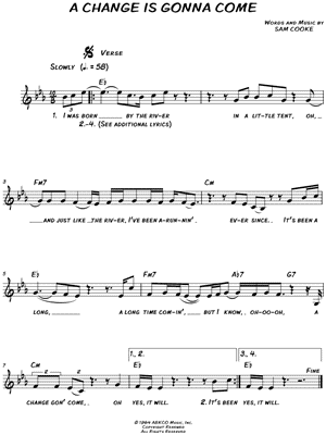 A Change Is Gonna Come