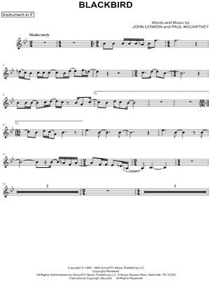 Blackbird - F Instrument