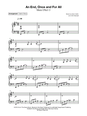 An End, Once and for All