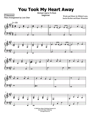 You Took My Heart Away [beginner]