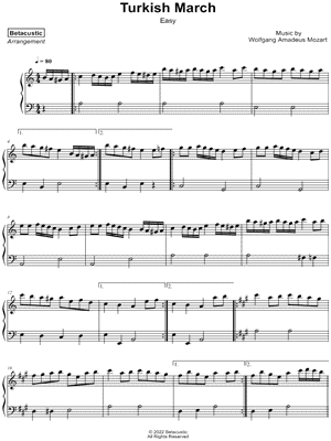 Turkish March [easy]