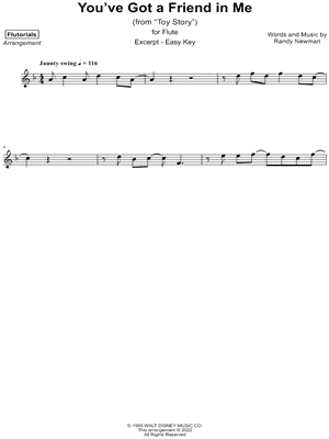 You've Got a Friend in Me [excerpt - easy]