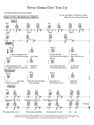 Never Gonna Give You Up