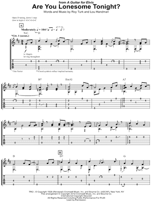 Are You Lonesome Tonight?