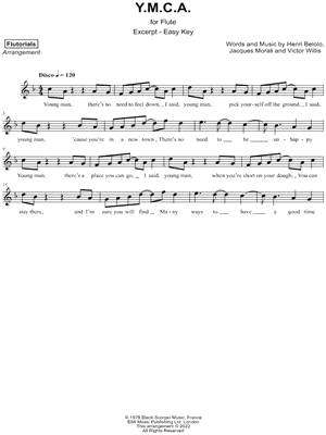 Y.M.C.A. [excerpt - easy]