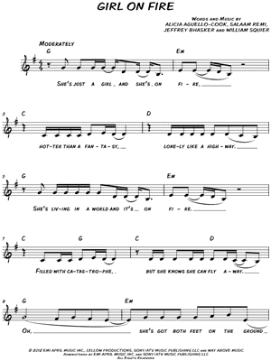 Girl on Fire