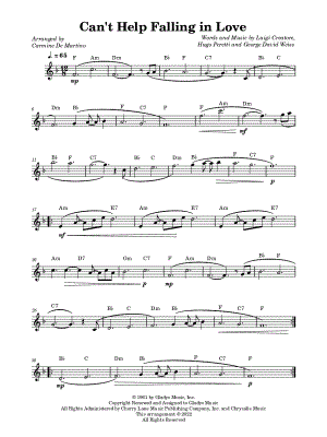 Can't Help Falling in Love