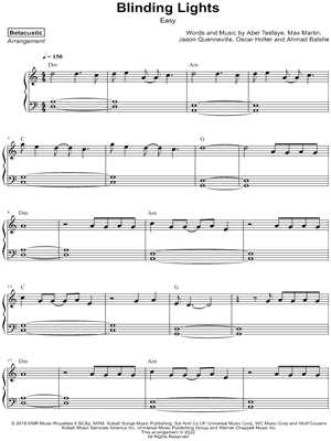 Blinding Lights [easy]