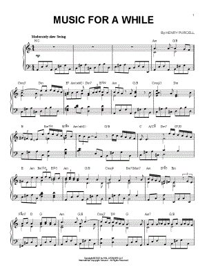 Music for a While [jazz version]