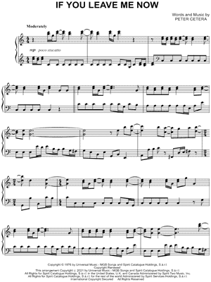 If You Leave Me Now [classical version]