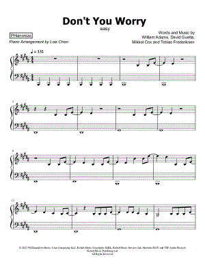 DON'T YOU WORRY [easy]