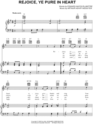 Rejoice, Ye Pure In Heart