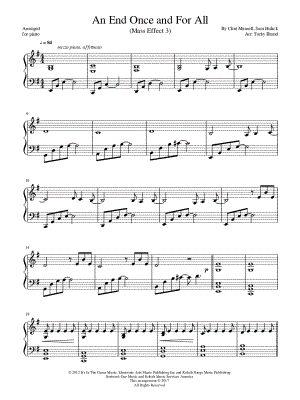 An End, Once and for All