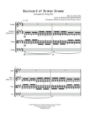 Boulevard of Broken Dreams