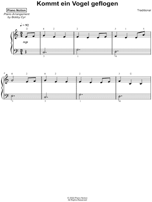 Kommt ein Vogel geflogen