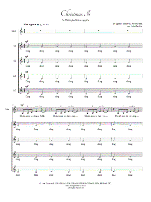 Christmas Is [C Major]