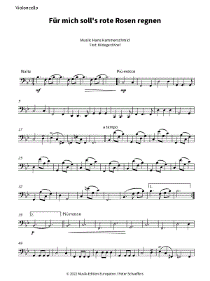 Für mich soll's rote Rosen regnen