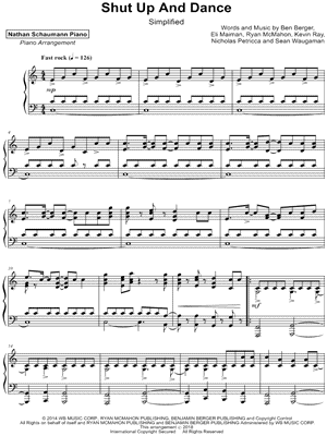 Shut Up and Dance [simplified]