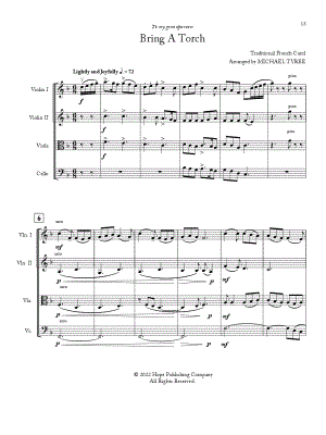 Bring a Torch, Jeannette, Isabella