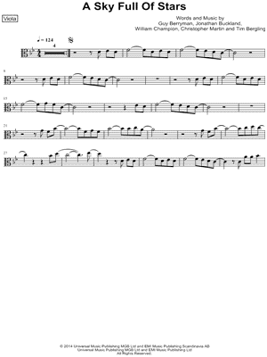 A Sky Full of Stars - Viola