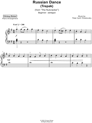 Russian Dance [beginner - abridged]