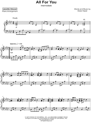 All for You [intermediate]