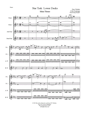 Star Trek: Lower Decks (Main Theme) - Flute Ensemble
