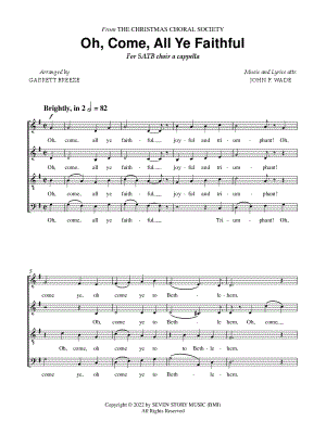 O Come, All Ye Faithful