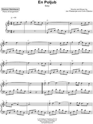 En Poljub [easy]