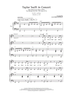 Taylor Swift in Concert